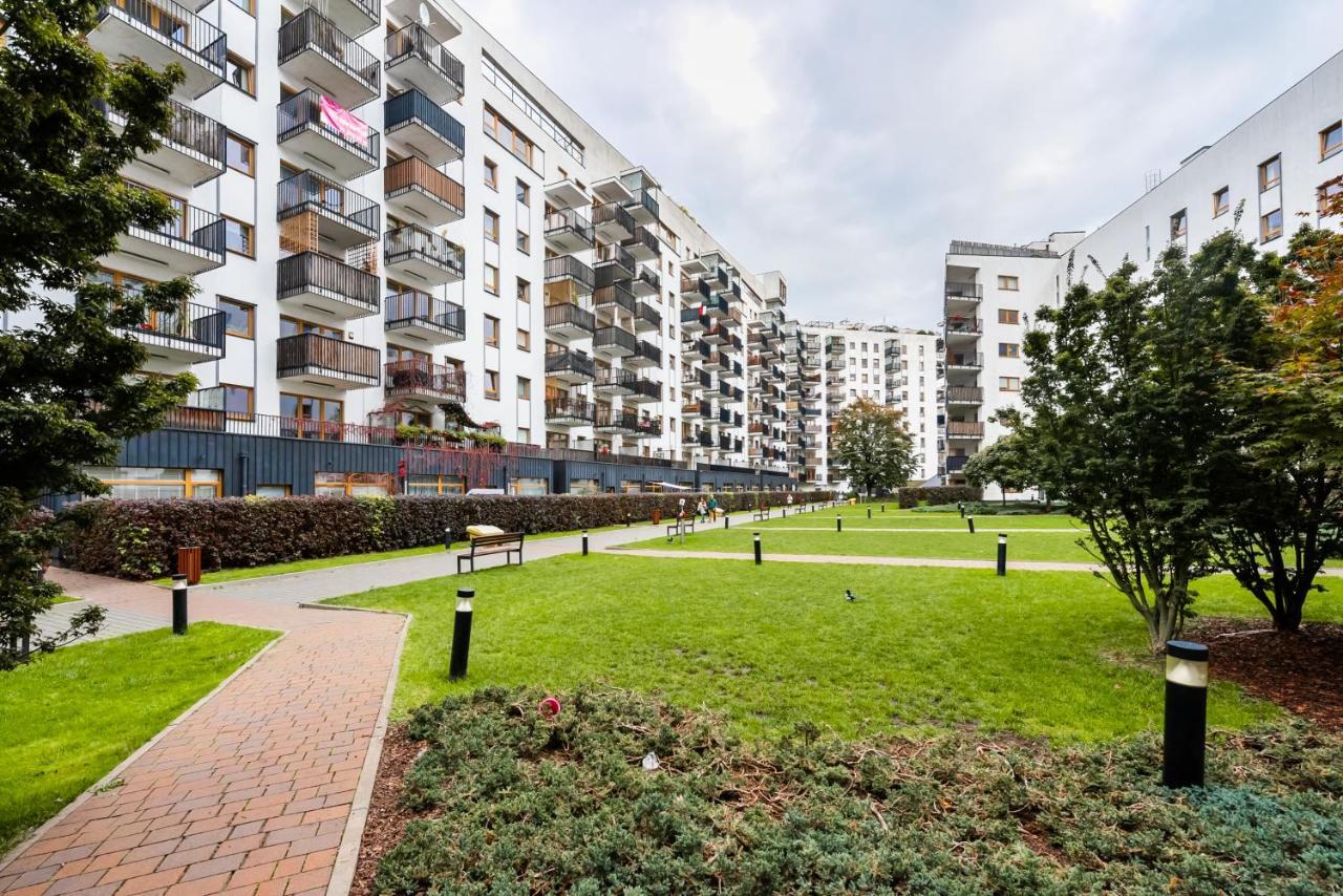 Wola Sunset Apartment Free Parking Варшава Екстериор снимка